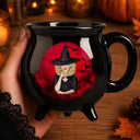 Playful,Halloween,Gift For Yourself,Vector - Witch Brew Halloween - Personalized Cauldron Mug