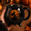 Adorable,Gift For Grandma,Halloween,Icon - Witch Mug Wicked Brew - Personalized Cauldron Mug