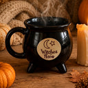 Playful,Halloween,Gift For Yourself,Icon - Witches Brew Halloween Style - Personalized Cauldron Mug