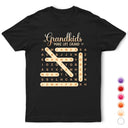 Gift For Grandma,Gift For Mother,Gift For Women,Happy,Top Market - Word Search Puzzle Grandkids Make Life Grand - Personalized T Shirt