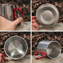 Gift For Father,Fishing,Humorous,Icon - We Hooked The Best Dad Grandpa - Personalized Carabiner Mug