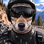 Christmas,Humorous,Icon,Motorcycle - Winter Skiing Gag Gift For Friends, Family Matching Gear - Personalized 3D Realistic Animal Funny Face Balaclava Face Mask