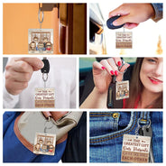The Greatest Gift Our Parents Gave Us Was Each Other Family Sibling - Gift For Sisters And Brothers - Personalized Custom Acrylic Keychain