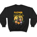 Grandma Of Little Monsters Character Costumes - Halloween Gift For Grandma, Grandparents, Mom, Dad, Family - Personalized T Shirt