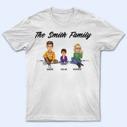 Cartoon - Birthday, Loving Gift For Family, Couple, Parent, Grandparent, Sibling, Bestie - Personalized T Shirt