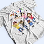 Nana Papa Mommy Daddy - Birthday, Loving Gift For Mother, Father, Grandma, Grandpa - Personalized T Shirt