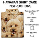 Custom Photo Funny Family Pet Face Pattern - Gift For Men, Dog And Cat Lovers, Family - Personalized Hawaiian Shirt