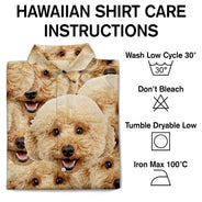 Custom Photo Funny Family Pet Face Pattern - Gift For Men, Dog And Cat Lovers, Family - Personalized Hawaiian Shirt