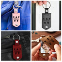 Custom Photo Drive Safe I Need You Here With Me - Gift For Couple, Besties, Friends, Family - Personalized Leather Photo Keychain