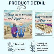 I Will Carry You Until I Can See You Again - Memorial Gift For Family - Personalized Acrylic Car Hanger