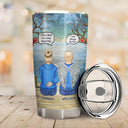 I Miss You I Know - Memorial Gift For Family, Friends, Siblings - Personalized Tumbler