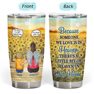 I Miss You I Know - Memorial Gift For Family, Friends, Siblings - Personalized Tumbler