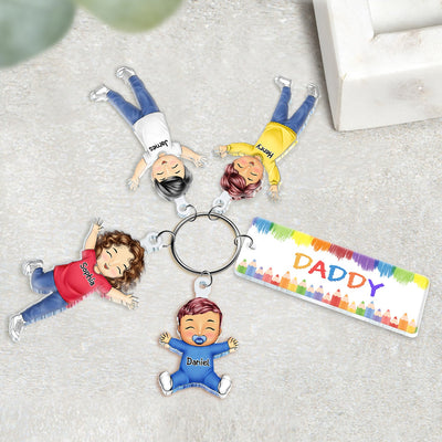 Acrylic Tag Keychain