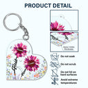 First Mom Now Grandma - Gift For Mothers, Grandmas, Aunties - Personalized Acrylic Keychain