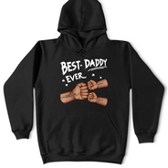 Gift For Father,Gift For Grandpa,Dad - Children,Happy - Best Dad Grandad Ever Fist Bump - Personalised T Shirt