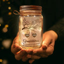 Grandchildren The Greatest Blessing - Personalized Mason Jar Light