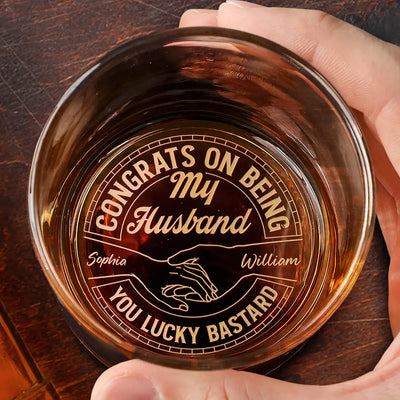 Whiskey Glass For Couple