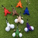 Funny,Golf,Sport Dad,Gift For Husband,Gift For Boyfriend,Gift For Men,Gift For Yourself,Gift For Grandpa,Dad's Hobby,Grandma's Hobby,Gift For Father - My Lucky Balls If Found Return To This Guy - Personalized 3D Printed Golf Ball Tee Holder