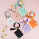 Gift For Yourself, Nurse, Happy, Gift For Women - Job Title 3D Effect Nurse - Personalized Keychain Wristlet Leather Wallet