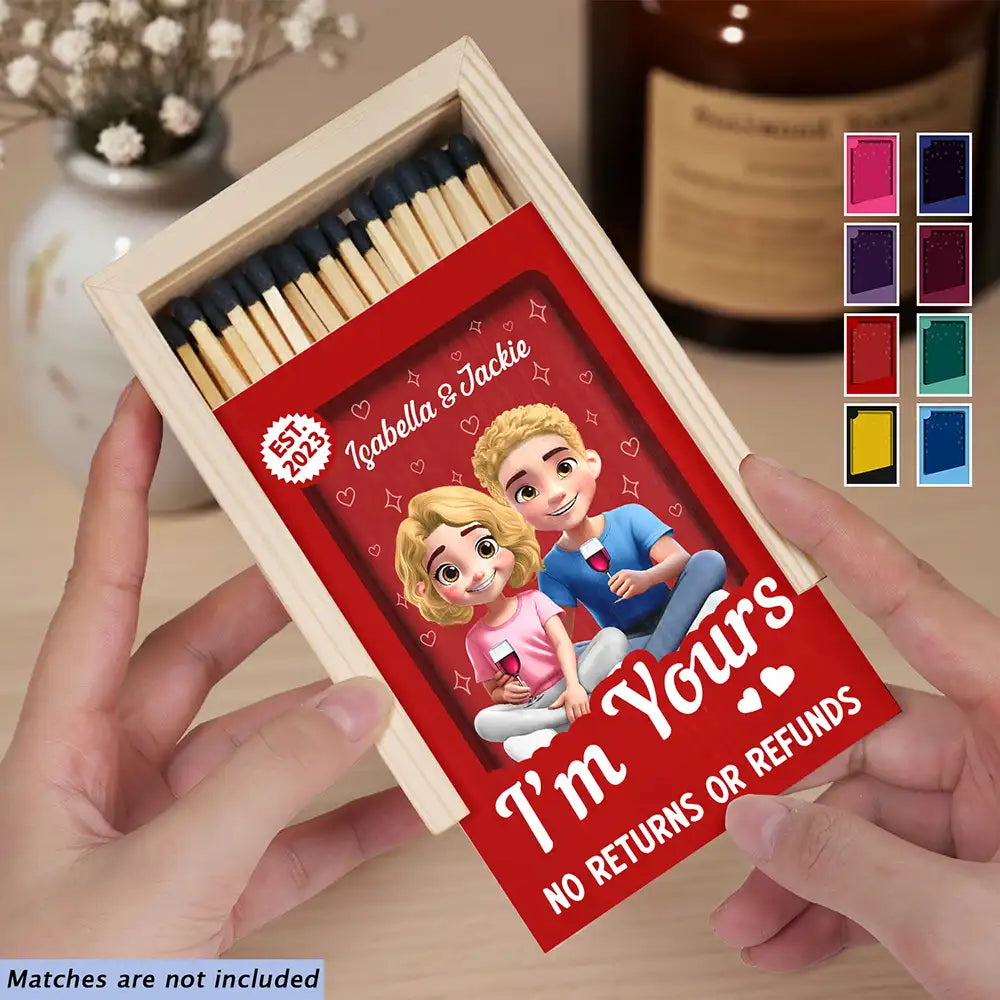 You And Me We Got This - Personalized Wooden Matchbox