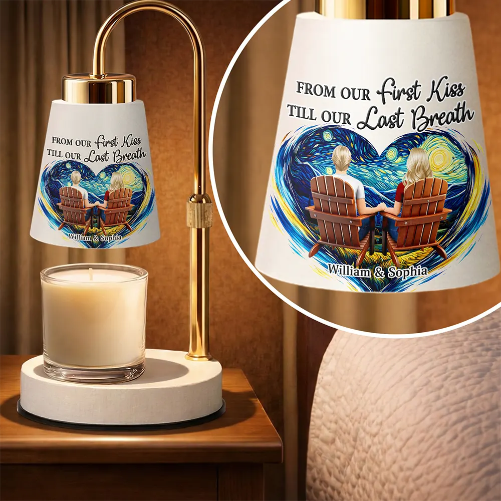 You And Me We Got This 3D Effect Back Couple - Personalized Truncated Cone Candle Warmer