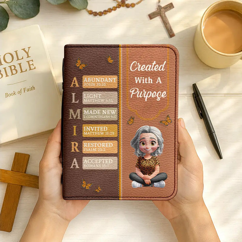 Christian,Gift For Mother,Gift For Wife,Gift For Girlfriend,Gift For Yourself,Gift For Women,Gift For Aunt,Gift For Grandma,Gift For Daughter,Gift For Sisters,Gift For Bestie,Gifts For Colleagues - You Are Who God Says You Are - Personalized Bible Cover
