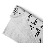 Beach,Summer,Retirement,Gift For Yourself,Grateful,Custom Text - You Can't Make Me I'm Retired - Personalized Beach Towel