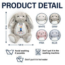 You're Doing A Great Job - Personalized Soft Toy Bunny