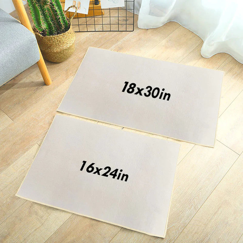 Let's Sit By The Campfire And Watch People Park - Gift For Camping Lovers, Campsite, Camping Decor, Couple, Family - Personalized Custom Doormat