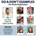 Custom Photo No One Measures Up To You - Gift For Father - Personalized Tape Measure