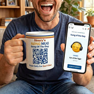 Song Of The Day QR Code - Personalized Mug