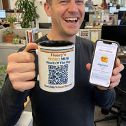 Word Of The Day QR Code - Personalized Mug