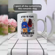Couple After Years Hotter Than This Coffee - Gift For Couples - Personalized Mug
