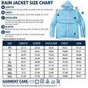 Gift For Men, Hunting, Fishing, Happy - Custom Photo Funny Family Pet Face Hunting Fishing Outdoor Pattern - Personalized Rain Jacket